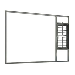 Ventana Abatible Moderna de Doble Vidrio con Marco Delgado de Aluminio para Cocina, Baño, Entrada y Uso en Hoteles - Product Image 1
