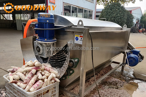 500-2000 Công suất kg/giờ sắn rễ lột da và máy giặt sắn Peeler - Product Image 3