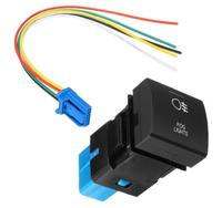 Toyota Square 22x22mm interrupteur à bouton-poussoir LED tableau de bord interrupteur à bouton-poussoir pour Toyota Camry RAV4 Hiace Corolla Landcruiser