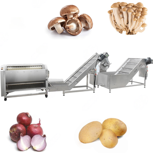 Automatic Vegetable Ginger Chili Garlic Onion Cleaning Machine Vegetable Fruit Kelp Mushroom Washing Machine - Product Image 1