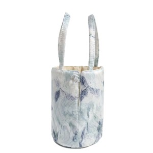 Bolsa de almacenamiento para taza térmica de estilo chino, bolsa portátil aislada para accesorios de ceremonia del té, ajuste universal para todas las estaciones - Product Image 5