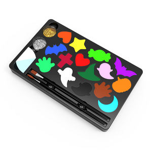 Pintura de arte corporal profesional, conjunto de pintura facial a base de agua para Halloween, gran oferta - Product Image 6