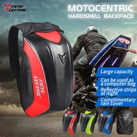 Sac à dos de moto imperméable MOTOCENTRIC, sac de selle arrière de moto, sac multifonction pour siège arrière de moto, sac à casque haute capacité