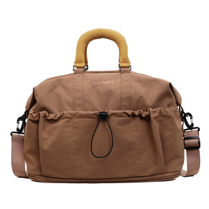 New Fashion Expandable Unisex Waterproof Ultra-<b>Light</b> Nylon Zipper Carry-On Travel Bag Large Capacity Hand Carry Travel Bag - Product Image 5