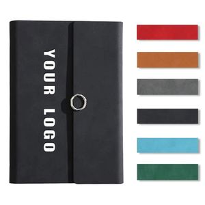 Promotional Custom Leather PU <b>Notebook</b> Set A5 Business Gift Personalized with LOGO - Product Image 1