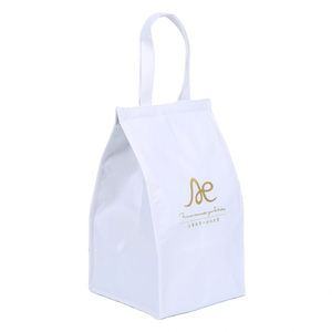 Professional Outdoor Wholesale Non Woven Insulated <b>Cooler</b> Bag Lunch Food Thermal Bag for Takeout Food Delivery Tote Bag - Product Image 1