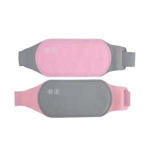 Cinturón de masaje vibratorio portátil para mujer, cinturón de cintura caliente para aliviar el dolor menstrual, uterino - Product Image 1