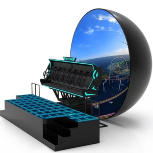 Demi-boule Flying Cinema 5D/7D/9D Smart AR System Simulateur 3D à œil nu personnalisable pour les écoles intérieures Nouvelle réalité virtuelle - Product Image 3