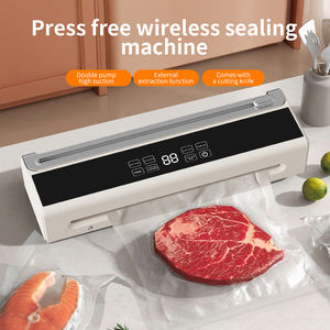 Scelleuse sous vide <span class=keywords><strong>sans</strong></span> <span class=keywords><strong>fil</strong></span> avec écran LCD, économiseur d'aliments portable et facile à utiliser pour la cuisine domestique - Product Image 2