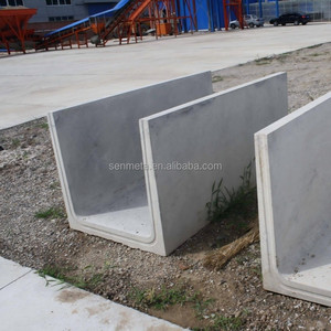 Cadre de coffrage en <span class=keywords><strong>béton</strong></span> préfabriqué de haute qualité pour coulage humide, moule de drainage en forme de U pour caniveau de drainage en U - Product Image 3