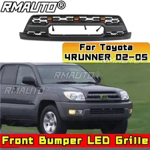 Rejillas Superiores de Radiador Frontales Deportivas para Toyota 4Runner 2002-2005, Parrilla Delantera para Parachoques, Accesorios para Automóviles - Product Image 1