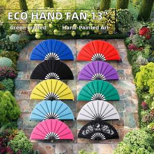 Abanicos Plegables de Bambú Personalizados con Diseño de Arcoíris, Abanicos de Mano de Plástico Coloridos Clásicos y Tradicionales para Decoraciones de Boda LGBT y Hogar - Product Image 3