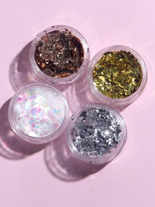 TSZS 2022 Sample Available Irregular Flakes Stickers Nail DIY Manicure Decoration DIY <strong>Sequin</strong> Nails <strong>Art</strong> for Salon - Product Image 4