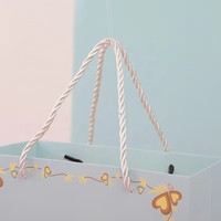 Sac de courses en papier kraft coloré en stock, motif Princesse Prince, sac cadeau pour baby shower avec poignée pour les fêtes et mariages
