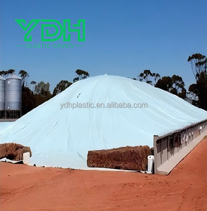 Bâche d'ensilage en moulage par soufflage résistante aux UV noire/blanche, super résistante, couverture de stockage <span class=keywords><strong>agricole</strong></span> pour les agriculteurs, matériau PE 100% vierge - Product Image 5