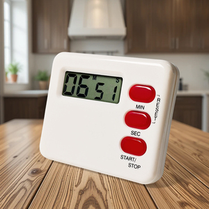 Ba nút hẹn giờ kỹ thuật số 99m59s <span class=keywords><strong>Mini</strong></span> nhựa thân thiện với môi hẹn giờ cho nhà bếp và văn phòng cho nhà hàng - Product Image 2