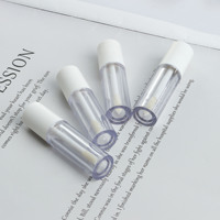Tubes vides pour gloss à lèvres transparents blancs de 2,5 ml, tubes vides pour gloss à lèvres personnalisables pour l'emballage
