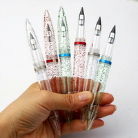Crayon éternel Star Pencil Black Technology, sans taille-crayon, effaçable, mine incassable, écriture sans encre, pour croquis, écriture et maintien de la posture positive