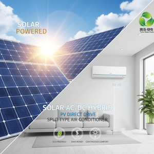 <span class=keywords><strong>Prix</strong></span> d'usine OEM Tunto Green Power <span class=keywords><strong>Climatiseur</strong></span> solaire hybride Panneaux solaires 9000-36000 <span class=keywords><strong>BTU</strong></span> Garantie 5 ans Inverter DC SANYO - Product Image 2