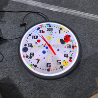 Affichage LED rond extérieur multifonctionnel P2.5 personnalisé, couleur, étanche, simple face, pour la décoration avec écran circulaire de magasin
