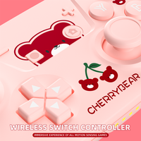 Controlador de juegos, mando inalámbrico, controlador de juegos USB de 2,4G, Joystick móvil inalámbrico, controlador de juegos modular para Pc
