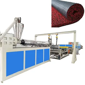 PVC Hard-Wearing Car Foot Floor Mat S Mat, Coil Mat Manufacturing Machine