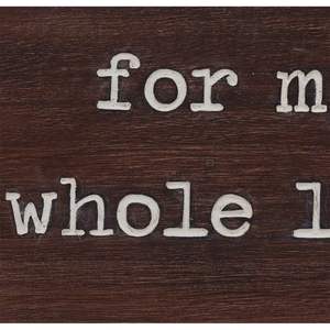 Livi Love Quote – panneau mural décoratif en bois en forme de cœur, 11,8x9,5 pouces, décoration rustique pour la maison, pour la Saint-Valentin - Product Image 6