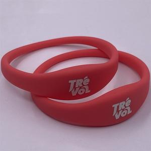 Bracelet en silicone RFID NFC étanche GSC 13,56 MHz réglable, impression couleur complète pour hôtel, carte de visite, paiement 1k - Product Image 5