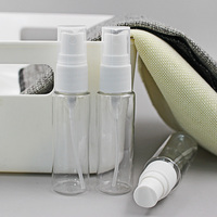 Flacon pulvérisateur à pompe fine mini 25ml 30ml 50ml 60ml 75ml 100ml 250ml en PET pour nettoyant visage et médicaments