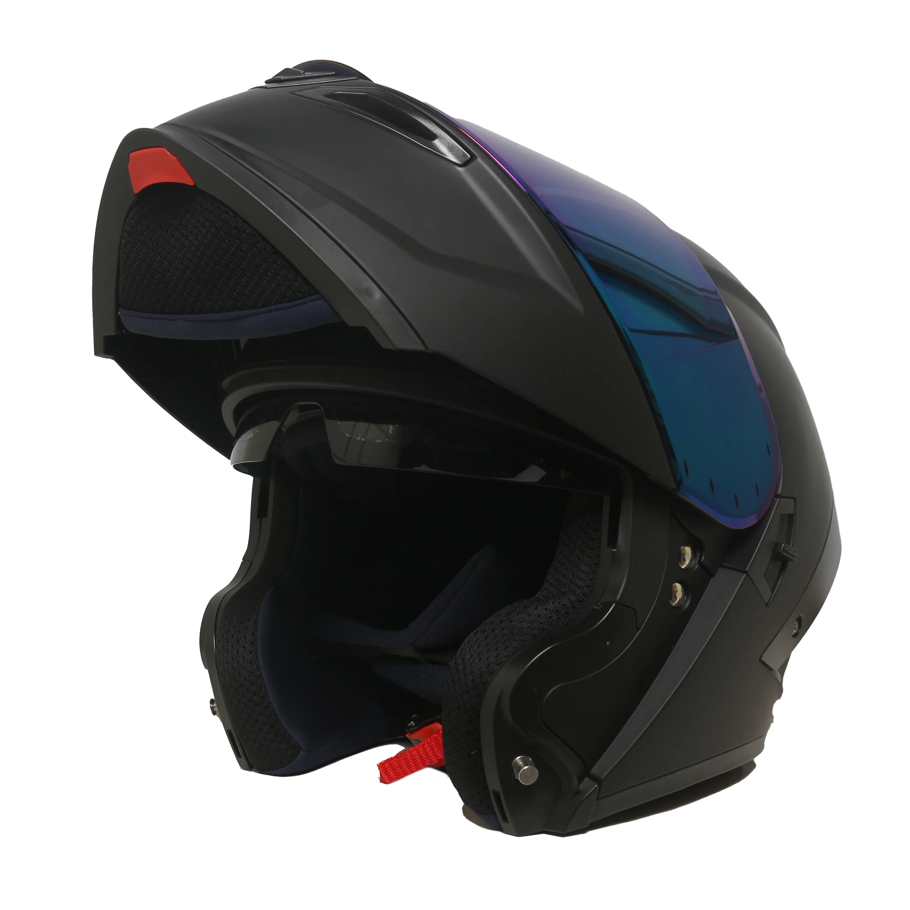 Yeni tasarım motosiklet ECE 22.06 sertifikası ile kaskları yukarı çevirmek motosiklet için kask yukarı çevirmek