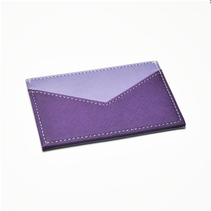Porte-cartes en cuir fournis directement par l'usine, sac de rangement pour femmes de style coréen frais et mignon, porte-monnaie étudiant Instagram. - Product Image 4