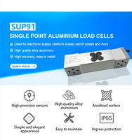 Module de cellule de force SUP91 en alliage d'aluminium, capacité 20-350 kg, IP65, compatible micro-pont simple, capteurs de force pour le comptage, OIML CE