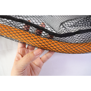 Filets d'atterrissage Usine vente en gros personnalisé filet à main PE multifilament en Fiber de carbone <span class=keywords><strong>carpe</strong></span> grands filets d'atterrissage de pêche en caoutchouc - Product Image 4