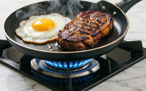 Padella Antiaderente <span class=keywords><strong>in</strong></span> Alluminio - Perfetta per Crepes, Pancake e Pane Fatto <span class=keywords><strong>in</strong></span> Casa, Essenziale per la Cucina Domestica - Product Image 2