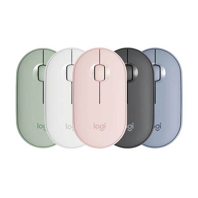 Logitech Pebble M350 Wireless Silent Mouse 1000DPI 3 Buttons Ergonomic Portable Mini Mouse