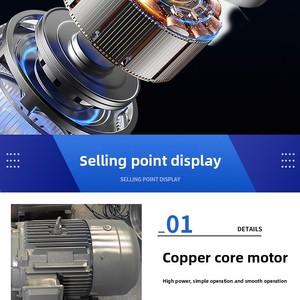 Bomba de Diafragma Horizontal ISW OEM de Hierro Eléctrica de Baja Presión y Alta Elevación para Suministro Doméstico de Agua y Ciclo de Refrigeración - Product Image 5