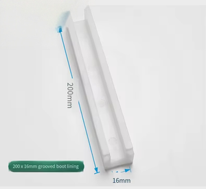 Douille de guidage d'ascenseur en acier moderne 200*10mm/220*16mm, revêtement de <span class=keywords><strong>botte</strong></span> pour rail principal d'ascenseur, utilisation en hôpital et en cuisine - Product Image 4