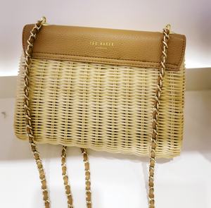 2025 בקיץ החוף שקיות קש טואל כתף יוקרה החוף באיכות גבוהה ידיים נשים עיצוב תיקים תיק יד לנשים - Product Image 4