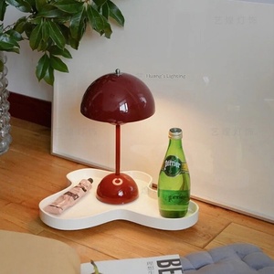 <span class=keywords><strong>Lampe</strong></span> de table moderne de style nordique avec commande tactile, recharge USB, batterie, lumière de nuit DIY avec LED pour chambre à coucher et bureau - Product Image 2