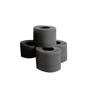 Lcl với Spout Graphite crucible bằng đường sắt