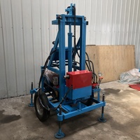 Machine de forage de puits d'eau portable miniature Hengwang, vente d'usine, pour la géologie du sol
