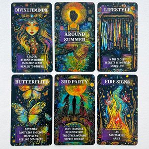 Venta al por Mayor de Mazos de <span class=keywords><strong>Cartas</strong></span> Personalizados de 59 <span class=keywords><strong>Cartas</strong></span> Twin Flames Oracle, <span class=keywords><strong>Cartas</strong></span> de Guía Espiritual para Relaciones de <span class=keywords><strong>Amor</strong></span>, Papel Portátil, OEM, ODM - Product Image 6