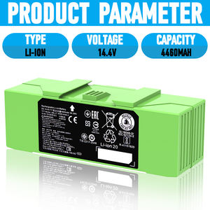 <span class=keywords><strong>แบ</strong></span><span class=keywords><strong>ต</strong></span>เตอรี่ลิเธียมไอออน Jiazijia สำหรับ<span class=keywords><strong>เปลี่ยน</strong></span>ในหุ่นยน<span class=keywords><strong>ต</strong></span>์ดูดฝุ่น Irobot Roomba รุ่น ABL-F E5 E6 I3 I6 I8 I8+ I7 I7+ 7150 I3 I3+ 3150 E5 E6 6198 E6198 ความจุ 4.46Ah - Product Image 2