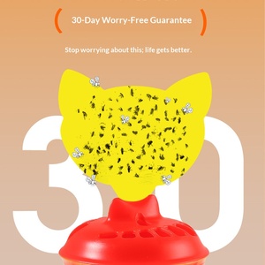 Trampa Ecológica para Moscas de la Fruta sin Insecticidas, Trampa Doble para el Control de Plagas en la Cocina con Tabla Adhesiva Fuerte - Product Image 3