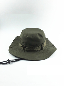 redondo de cuadros de los hombres y las mujeres de senderismo al aire libre pescador sombrero para la venta al por mayor - Product Image 6