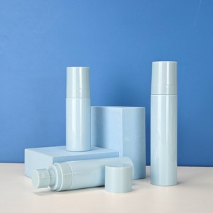 Wholesale PET Flat Top Plastic Bottle 30ml 60ml 100ml 120ml Black Translucency Fine Mist Pump Sprayer Black <b>Spray</b> Bottle - Product Image 2