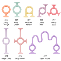 Lot de jouets pour bébés et enfants en silicone et métal non toxiques avec ventouse, labyrinthe, pour l'apprentissage précoce sur table à manger - Vente en gros ODM