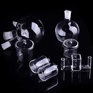 Verrerie de laboratoire Bécher en verre de quartz Béchers de laboratoire de qualité supérieure