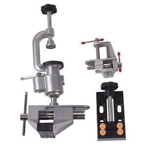 Mini Tornillo de Banco de Precisión Multifuncional, Pequeño Tornillo de Banco de Mesa con Mordazas Planas para Acero y Hierro - Product Image 2