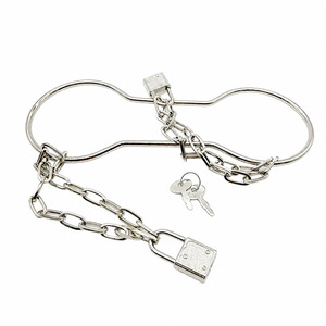 Catena Professionale in Metallo con Lucchetti e Chiavi per Trucchi di Magia, <span class=keywords><strong>Illusioni</strong></span> e Spettacoli sul Palco - Product Image 6